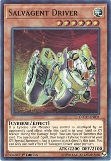 Salvagent Driver - Code of the Duelist - YuGiOh card