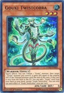 Gouki Twistcobra - Code of the Duelist - YuGiOh card
