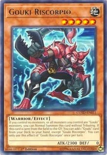 Gouki Riscorpio - Code of the Duelist - YuGiOh card