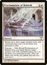 Proclamation of Rebirth - Dissension - Magic: The Gathering card