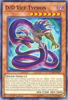D/D Vice Typhon - Code of the Duelist - YuGiOh card