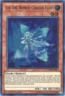 Lee the World Chalice Fairy - Code of the Duelist - YuGiOh card