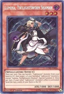 Lumina, Twilightsworn Shaman - Code of the Duelist - YuGiOh card