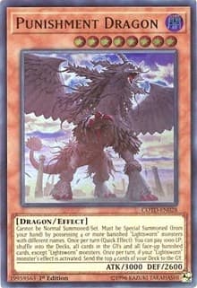 Punishment Dragon - Code of the Duelist - YuGiOh card