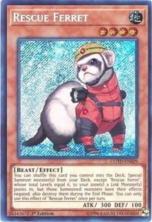 Rescue Ferret - Code of the Duelist - YuGiOh card