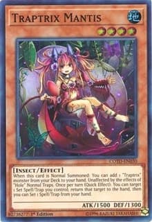 Traptrix Mantis - Code of the Duelist - YuGiOh card