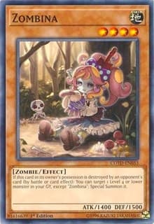 Zombina - Code of the Duelist - YuGiOh card