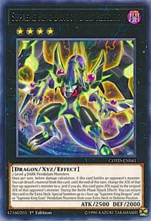Supreme King Dragon Dark Rebellion - Code of the Duelist - YuGiOh card