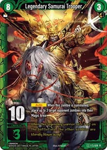 Legendary Samurai Trooper (Foil) - Zombie World Order TCG - Set 1 - Zombie World Order TCG card