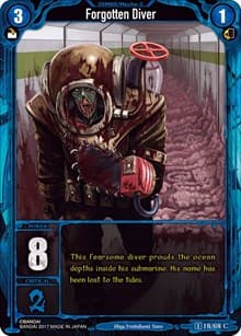Forgotten Diver - Zombie World Order TCG - Set 1 - Zombie World Order TCG card