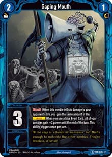 Gaping Mouth - Zombie World Order TCG - Set 1 - Zombie World Order TCG card