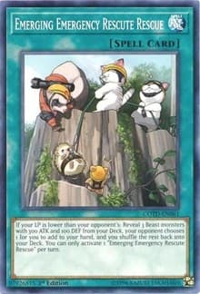 Emerging Emergency Rescute Rescue - Code of the Duelist - YuGiOh card