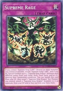 Supreme Rage - Code of the Duelist - YuGiOh card