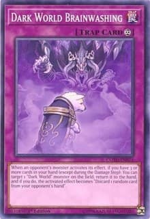 Dark World Brainwashing - Code of the Duelist - YuGiOh card