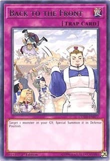 Back to the Front - Code of the Duelist - YuGiOh card