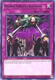Blind Obliteration - Code of the Duelist - YuGiOh card