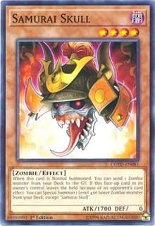 Samurai Skull - Code of the Duelist - YuGiOh card
