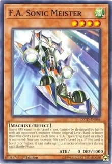 F.A. Sonic Meister - Code of the Duelist - YuGiOh card