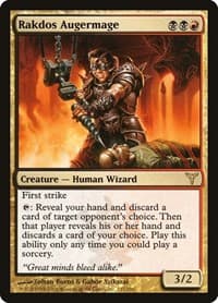 Rakdos Augermage - Dissension - Magic: The Gathering card
