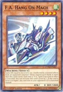 F.A. Hang On Mach - Code of the Duelist - YuGiOh card