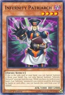 Infernity Patriarch - Code of the Duelist - YuGiOh card