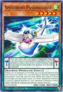 Speedroid Passinglider - Code of the Duelist - YuGiOh card