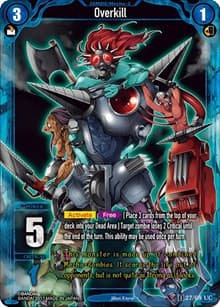 Overkill - Zombie World Order TCG - Set 1 - Zombie World Order TCG card
