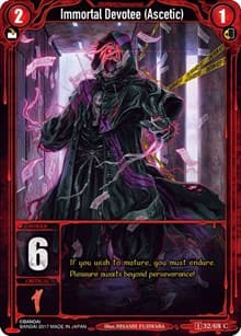 Immortal Devotee (Ascetic) - Zombie World Order TCG - Set 1 - Zombie World Order TCG card