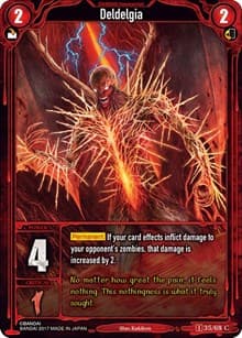 Deldelgia - Zombie World Order TCG - Set 1 - Zombie World Order TCG card