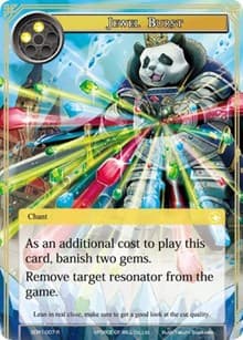 Jewel Burst - Reiya Cluster Starter Deck - Force of Will card