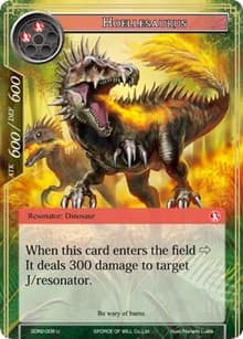 Hoellesaurus - Reiya Cluster Starter Deck - Force of Will card