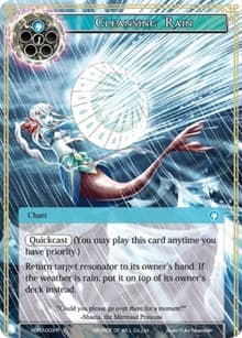 Cleansing Rain - Reiya Cluster Starter Deck - Force of Will card