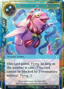 Peko, the Wise Dolphin - Reiya Cluster Starter Deck - Force of Will card