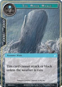 The White Whale - Reiya Cluster Starter Deck - Force of Will card