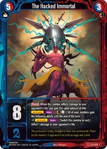 The Hacked Immortal - Zombie World Order TCG - Set 1 - Zombie World Order TCG card