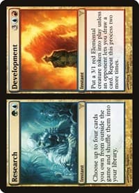 Research // Development - Dissension - Magic: The Gathering card