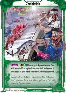 Zombiefish - Zombie World Order TCG - Set 1 - Zombie World Order TCG card