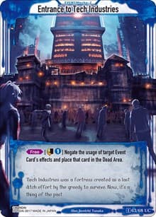 Entrance to Tech Industries - Zombie World Order TCG - Set 1 - Zombie World Order TCG card