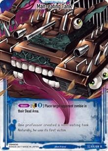 Man-eating Tank (Foil) - Zombie World Order TCG - Set 1 - Zombie World Order TCG card