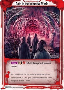 Gate to the Immortal World - Zombie World Order TCG - Set 1 - Zombie World Order TCG card