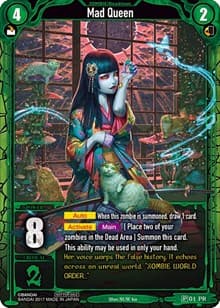 Mad Queen - ZWO Promo Cards - Zombie World Order TCG card