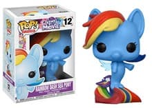 My Little Pony: The Movie: Rainbow Dash Sea Pony - Pop! Vinyl - Funko card