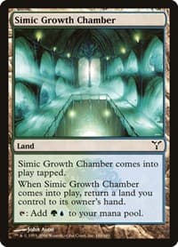 Simic Growth Chamber - Dissension - Magic: The Gathering card