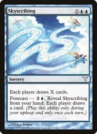 Skyscribing - Dissension - Magic: The Gathering card