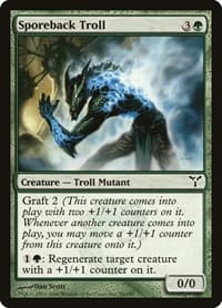 Sporeback Troll - Dissension - Magic: The Gathering card