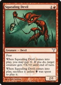 Squealing Devil - Dissension - Magic: The Gathering card