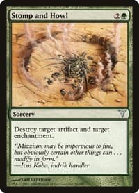 Stomp and Howl - Dissension - Magic: The Gathering card