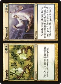 Supply // Demand - Dissension - Magic: The Gathering card