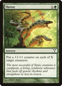 Thrive - Dissension - Magic: The Gathering card