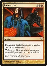 Twinstrike - Dissension - Magic: The Gathering card